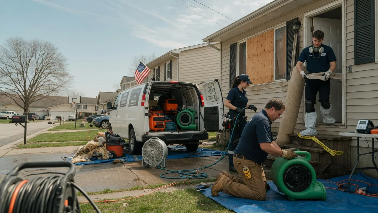 Water Damage Restoration in Cromwell, IA near me